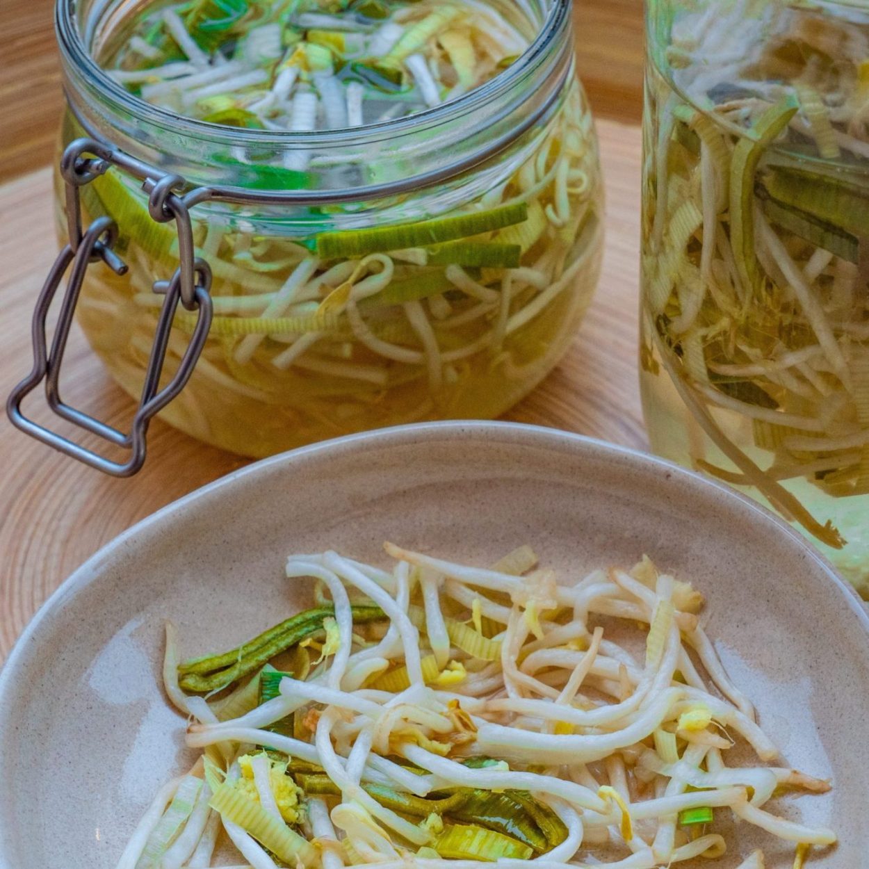 Dưa giá – Pickles de germes de haricots mungo – Recette vietnamienne