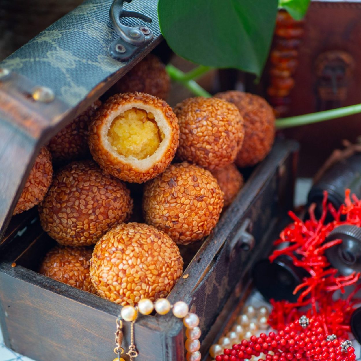 Bánh Cam – Boules de sésame – Recette vietnamienne
