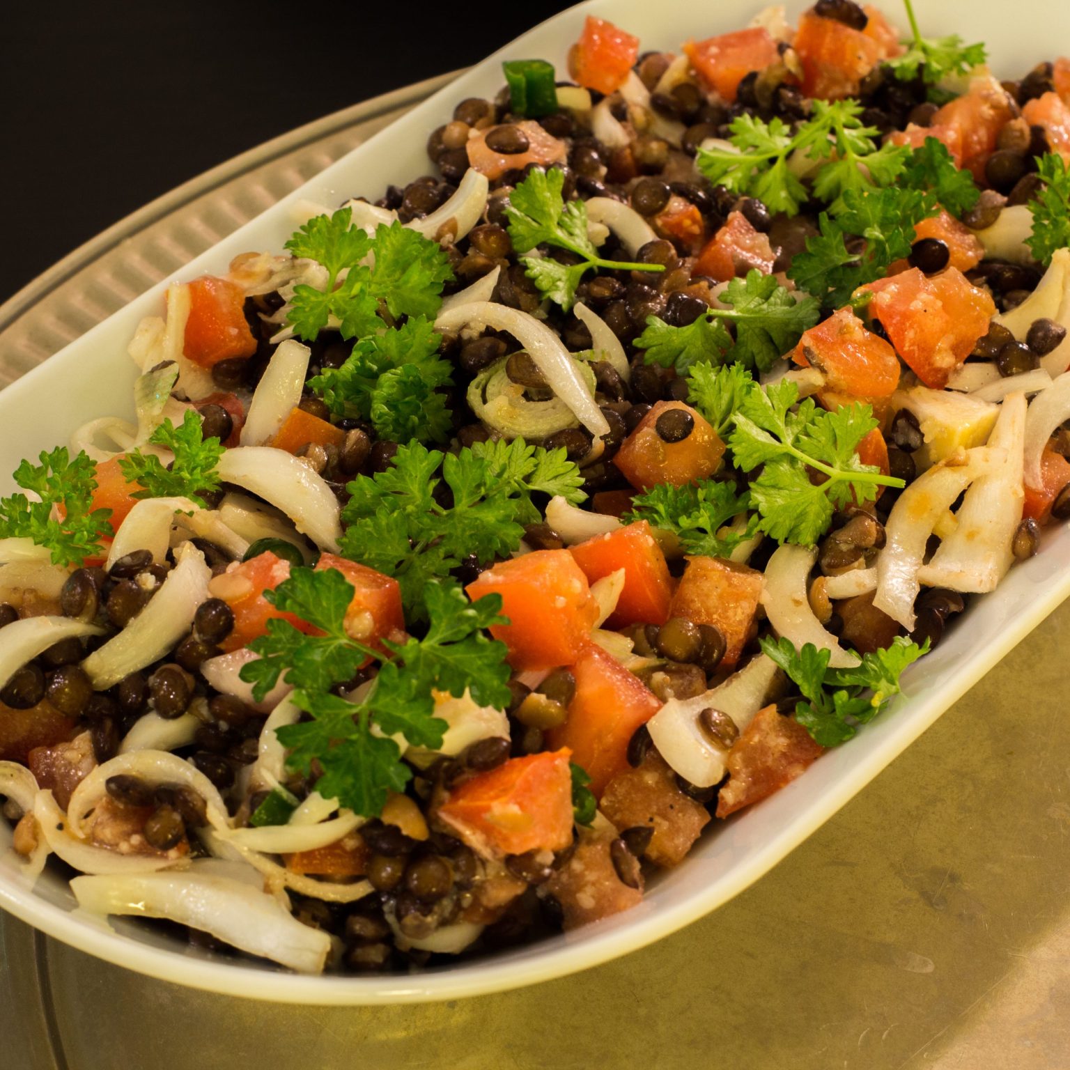 Azifa la Salade de lentilles éthiopienne
