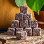 Lamington - Bouchées au chocolat et à la noix de coco - Recette australienne