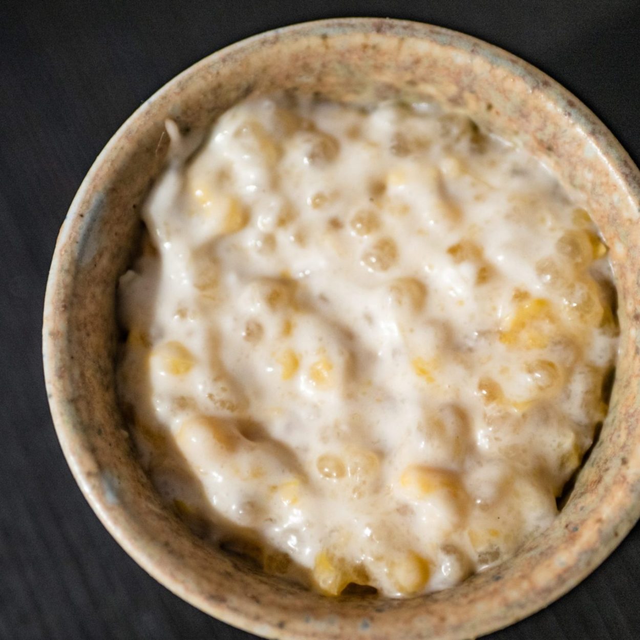 Chè bắp bột báng – Crème au tapioca - Recette vietnamienne
