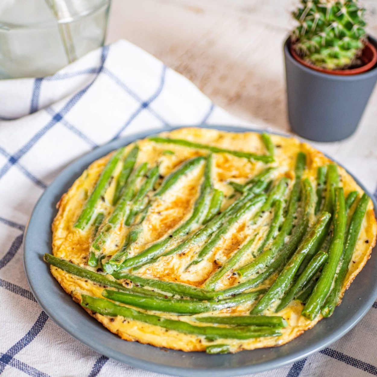 Tortilla de porotos verdes – Omelette aux haricots verts – Recette chilienne