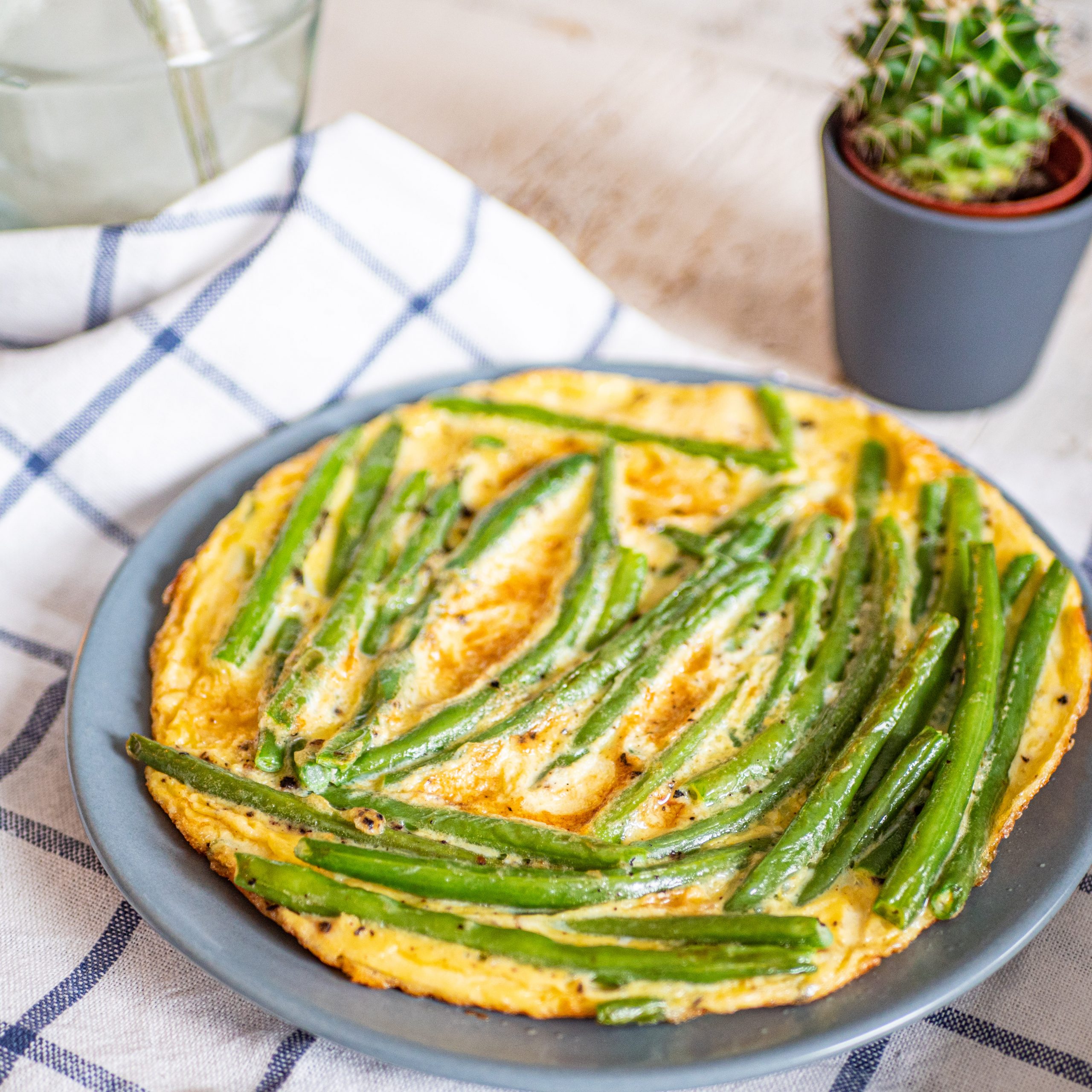 Tortilla de porotos verdes - Omelette aux haricots verts - Recette ...