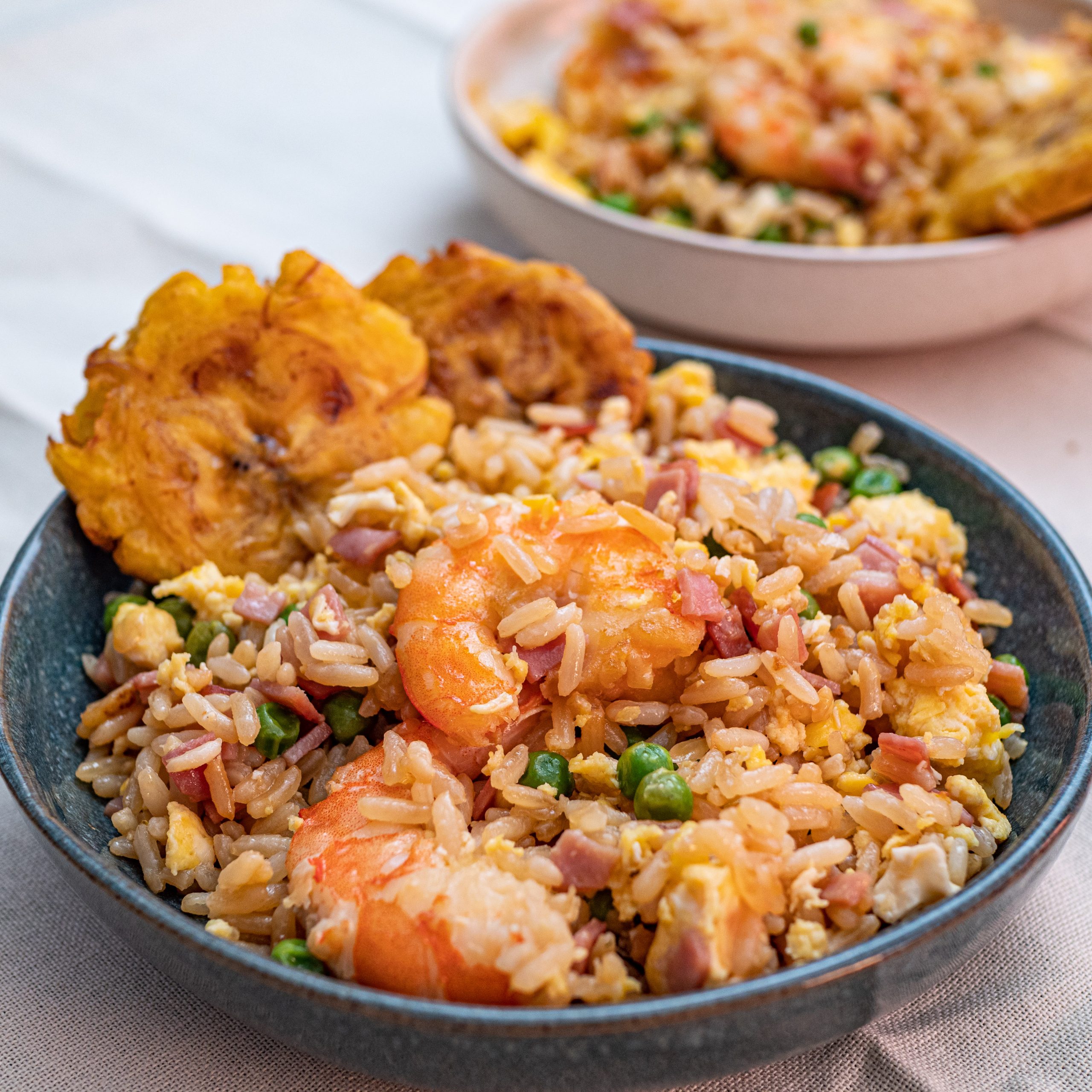 Arroz Frito Cubano - Riz Cubain Aux Influences Chinoises