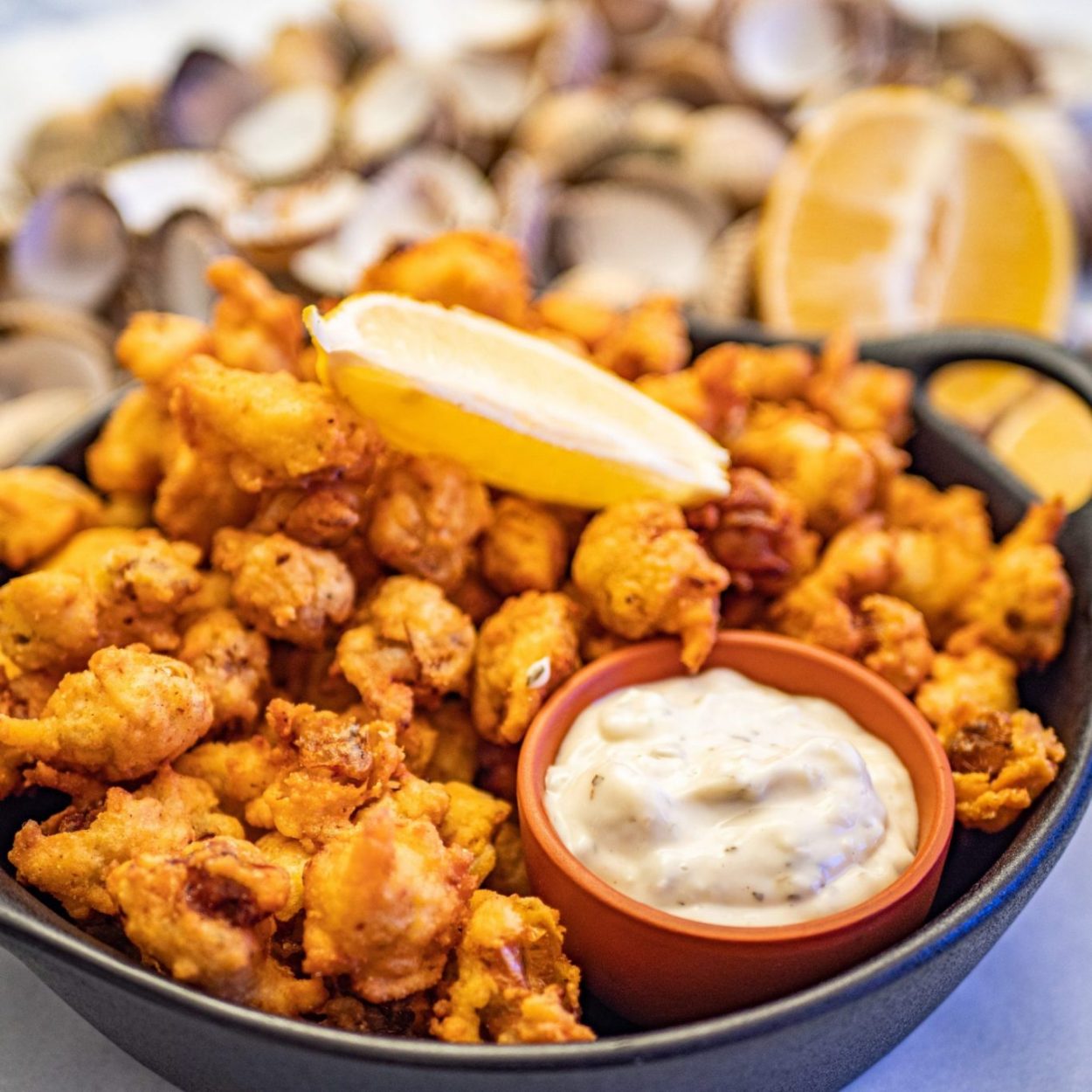 Fried clams – Coques panées à la farine de maïs – Recette canadienne