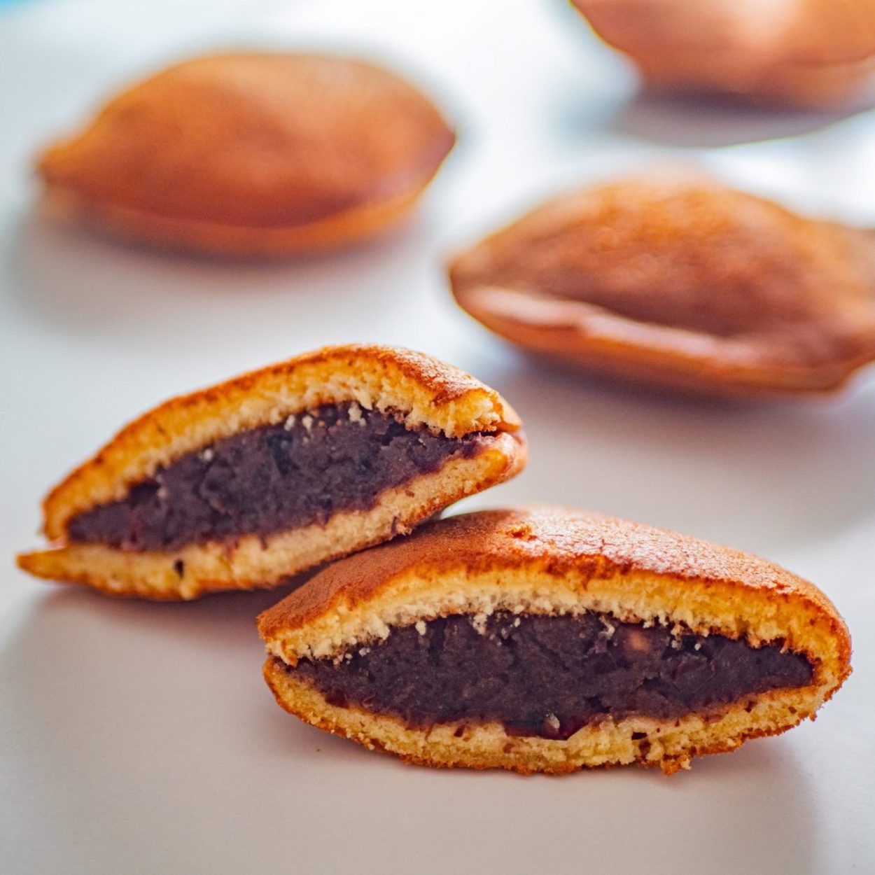 Dorayaki – Pancakes japonais fourrés à la crème de haricots azuki