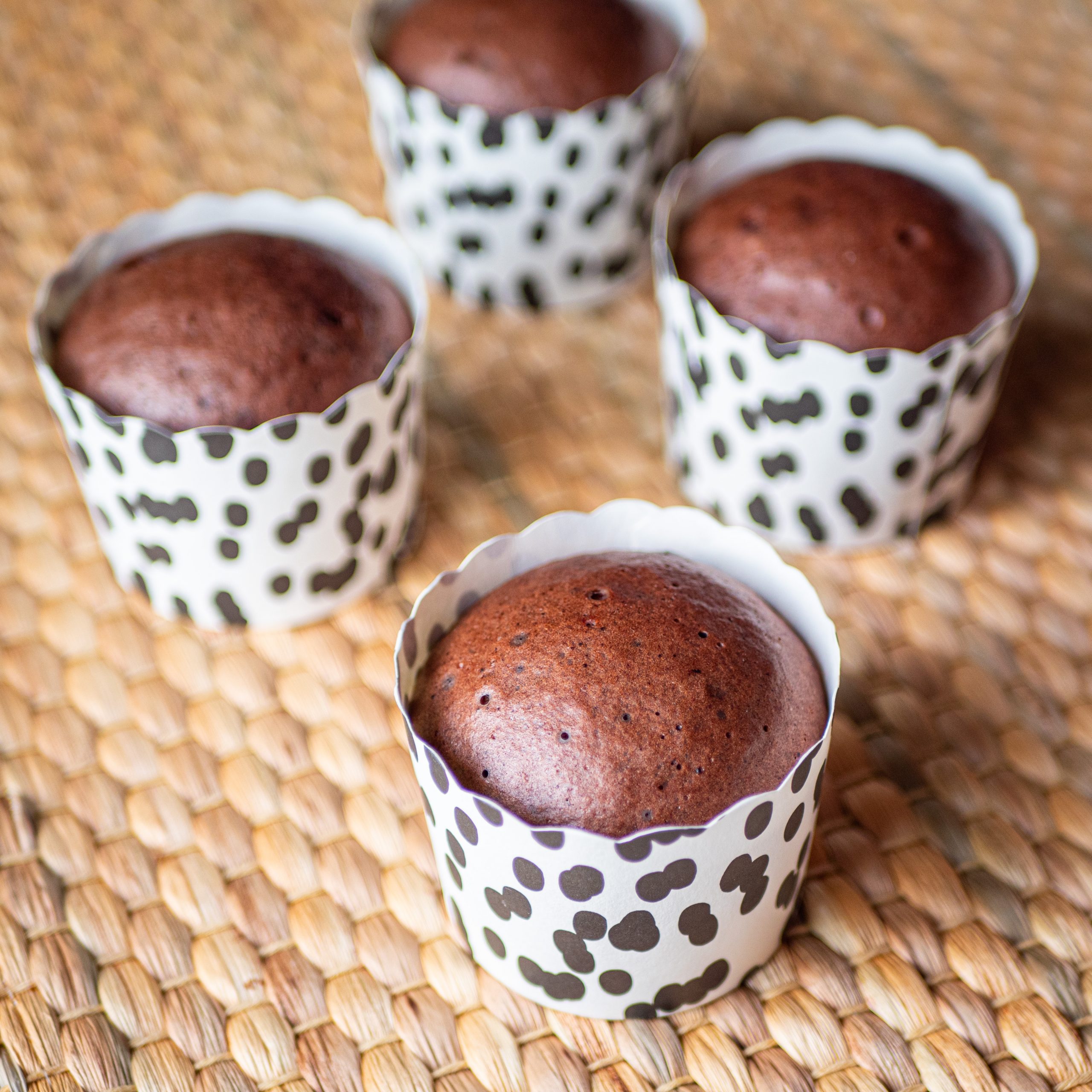 Mushi pan - Muffins au chocolat à la vapeur - Recette japonaise