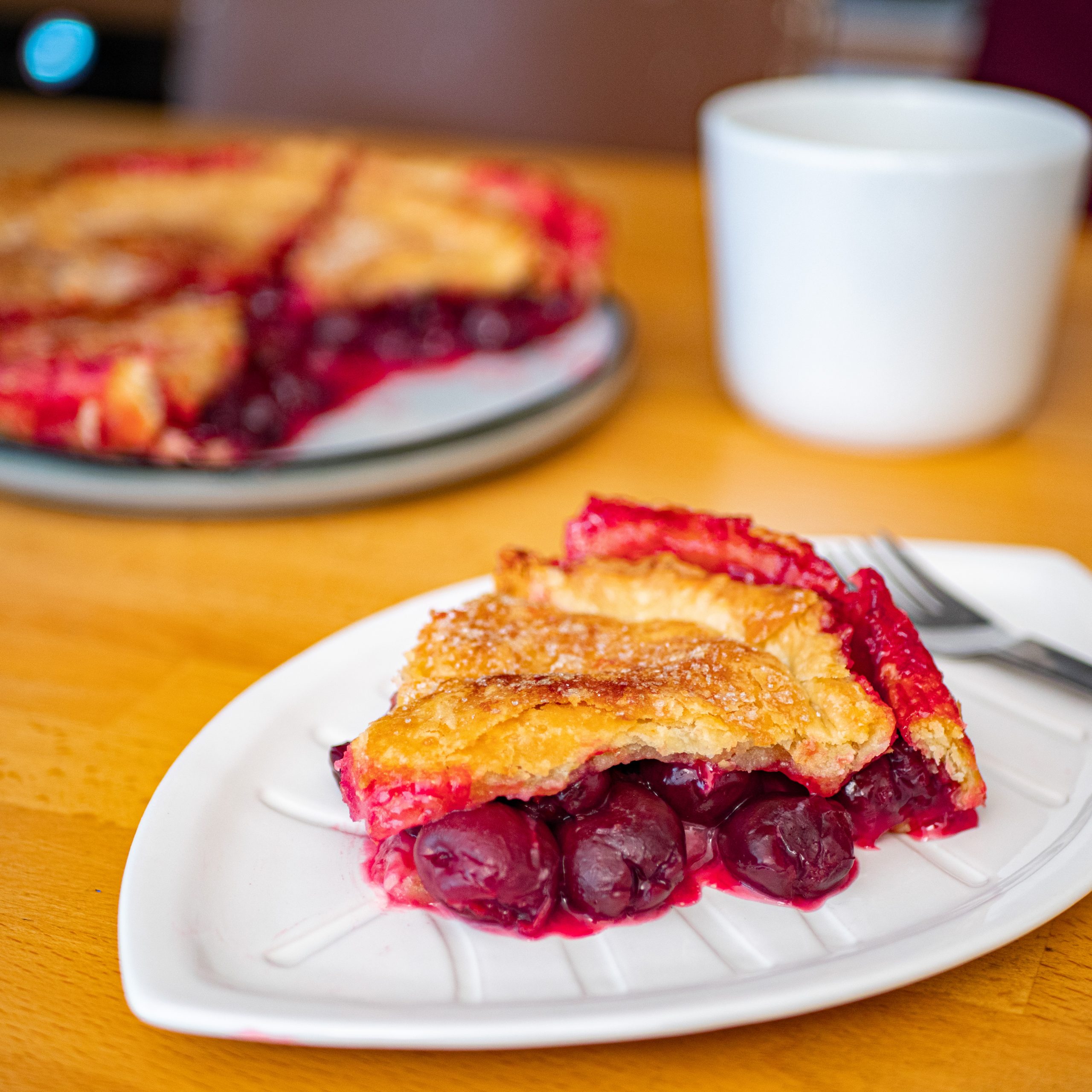 Double crust cherry pie – Twin peaks