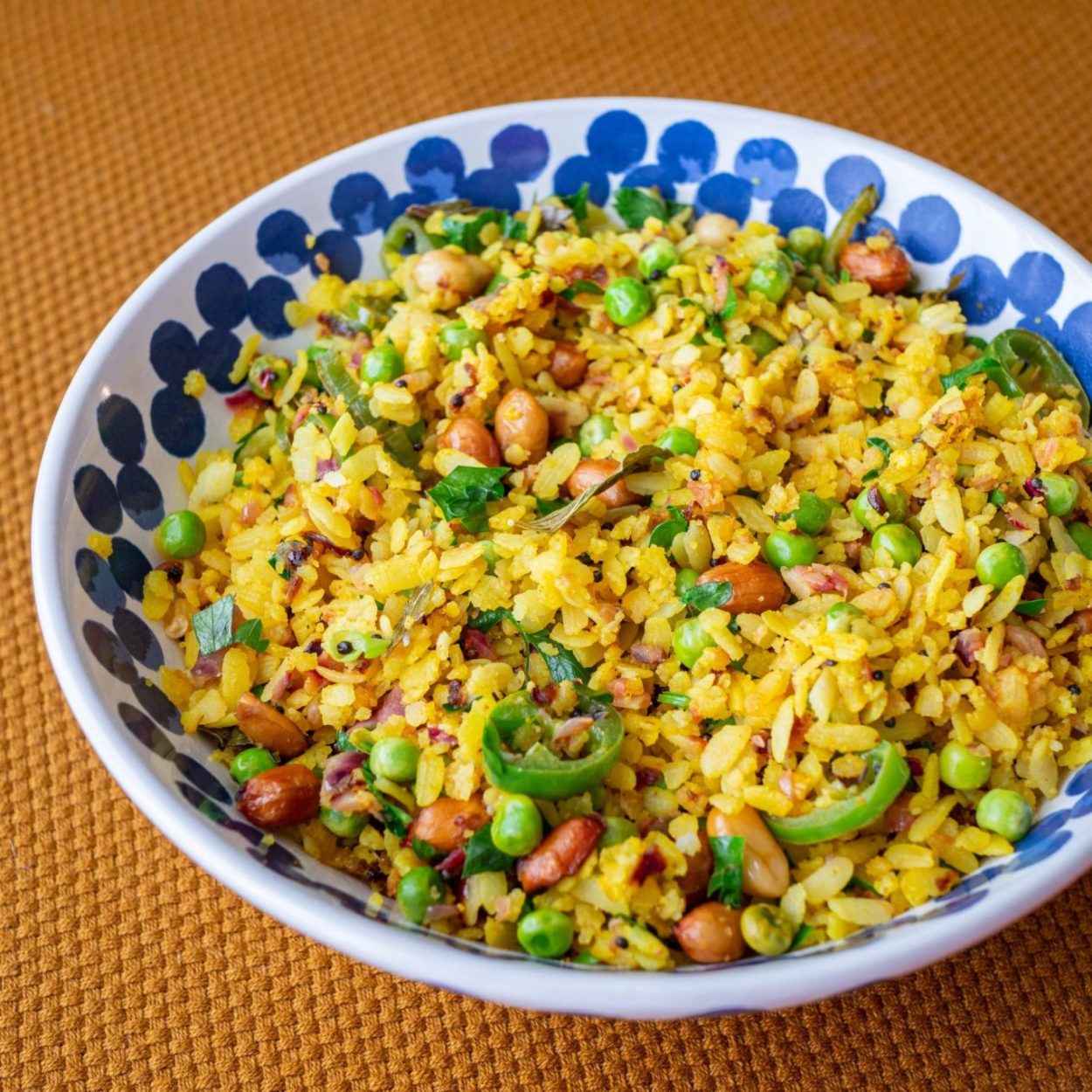 Kanda poha – Recette indienne de riz sauté