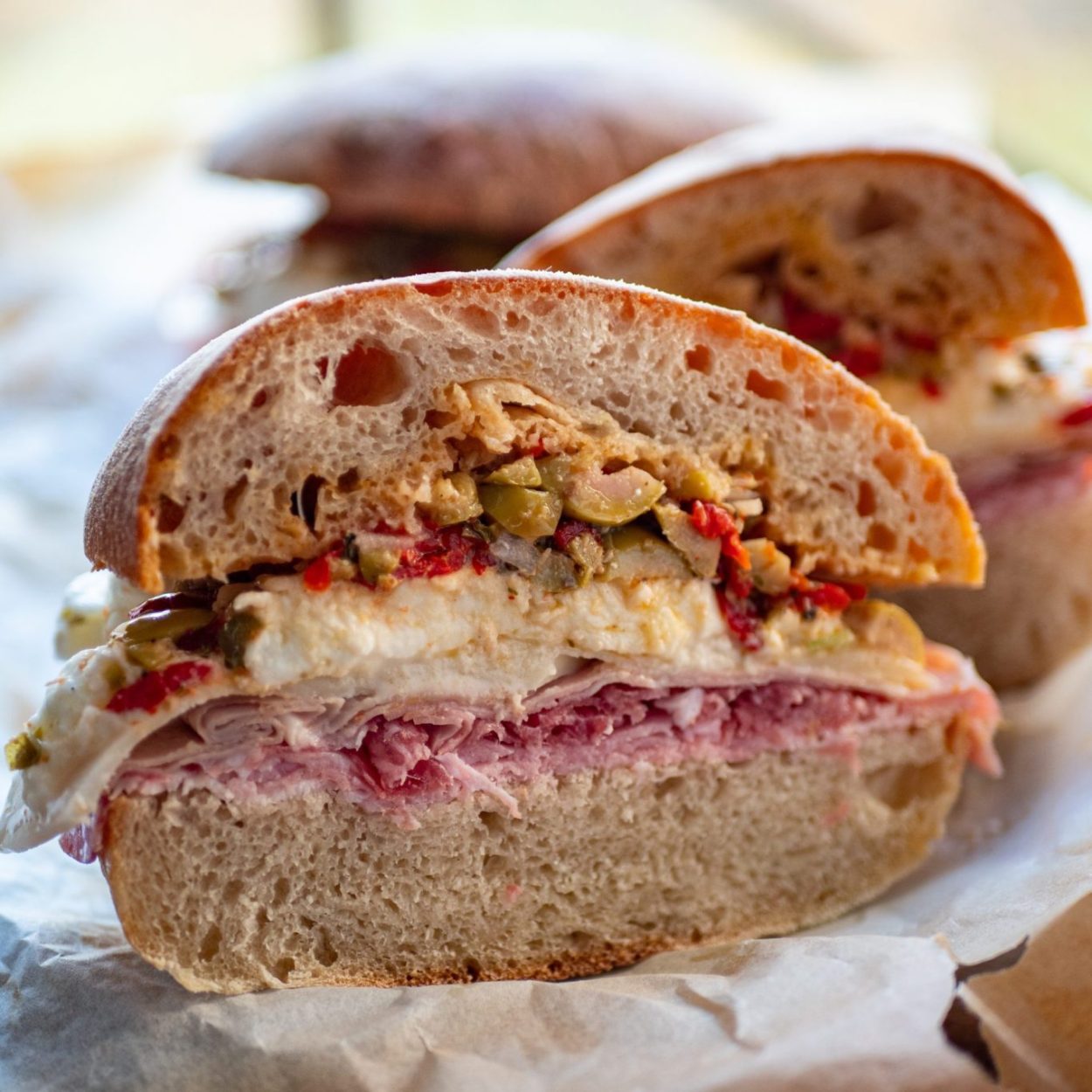 Muffuletta - Sandwich de la Nouvelle-Orléans