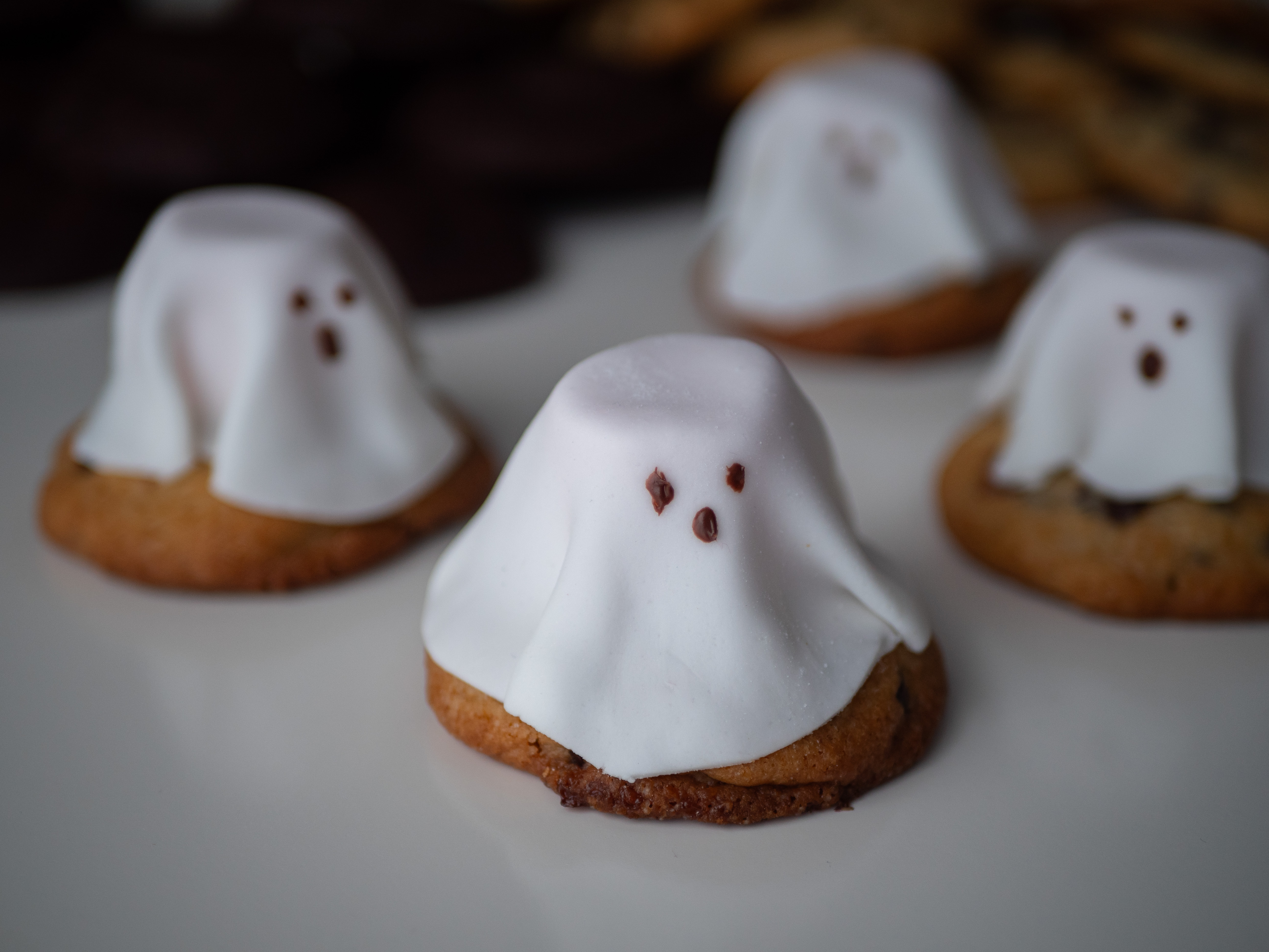 Les halloween Cookies Fantômes