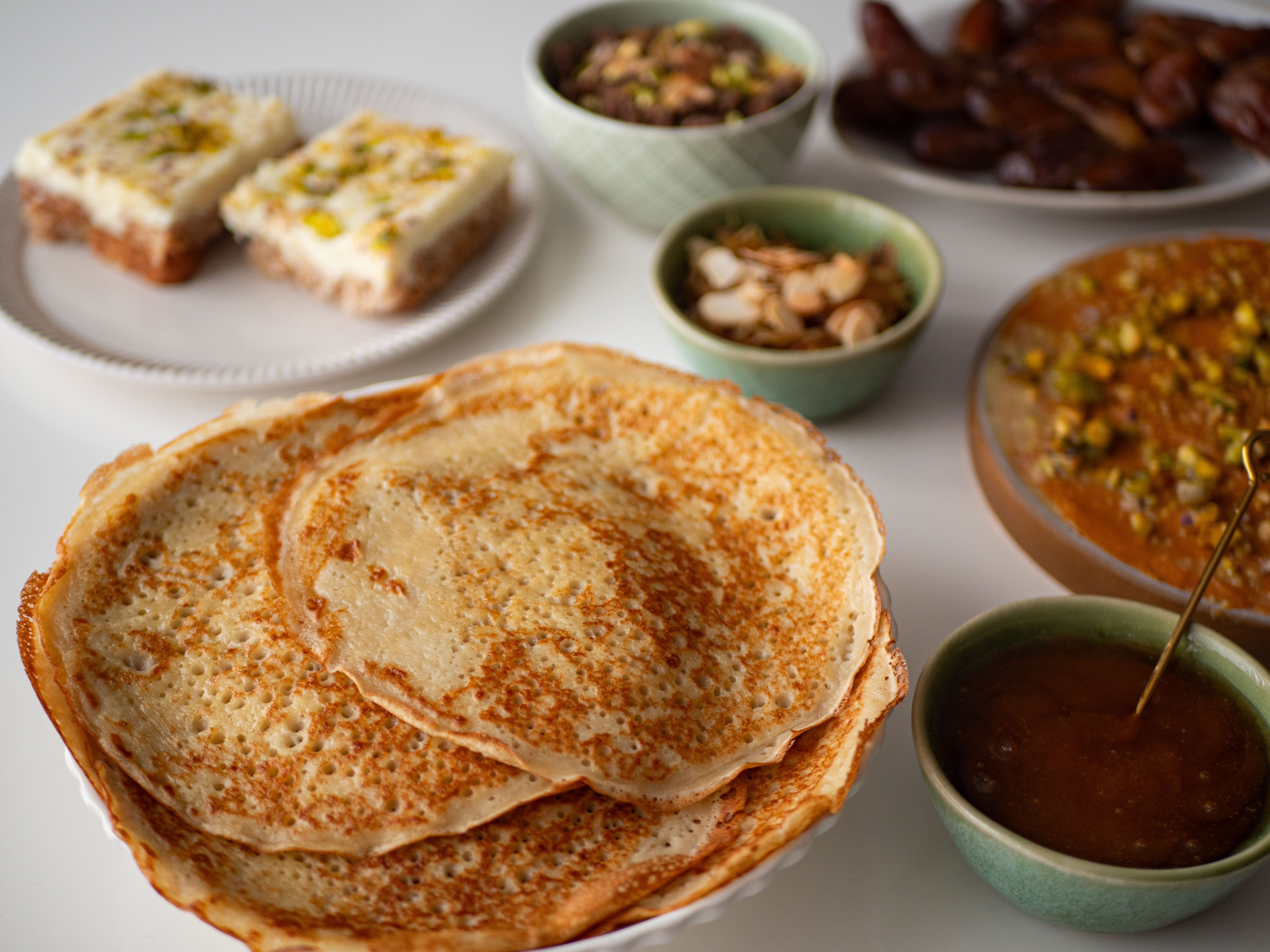 Chebab, le pancake emirati au safran