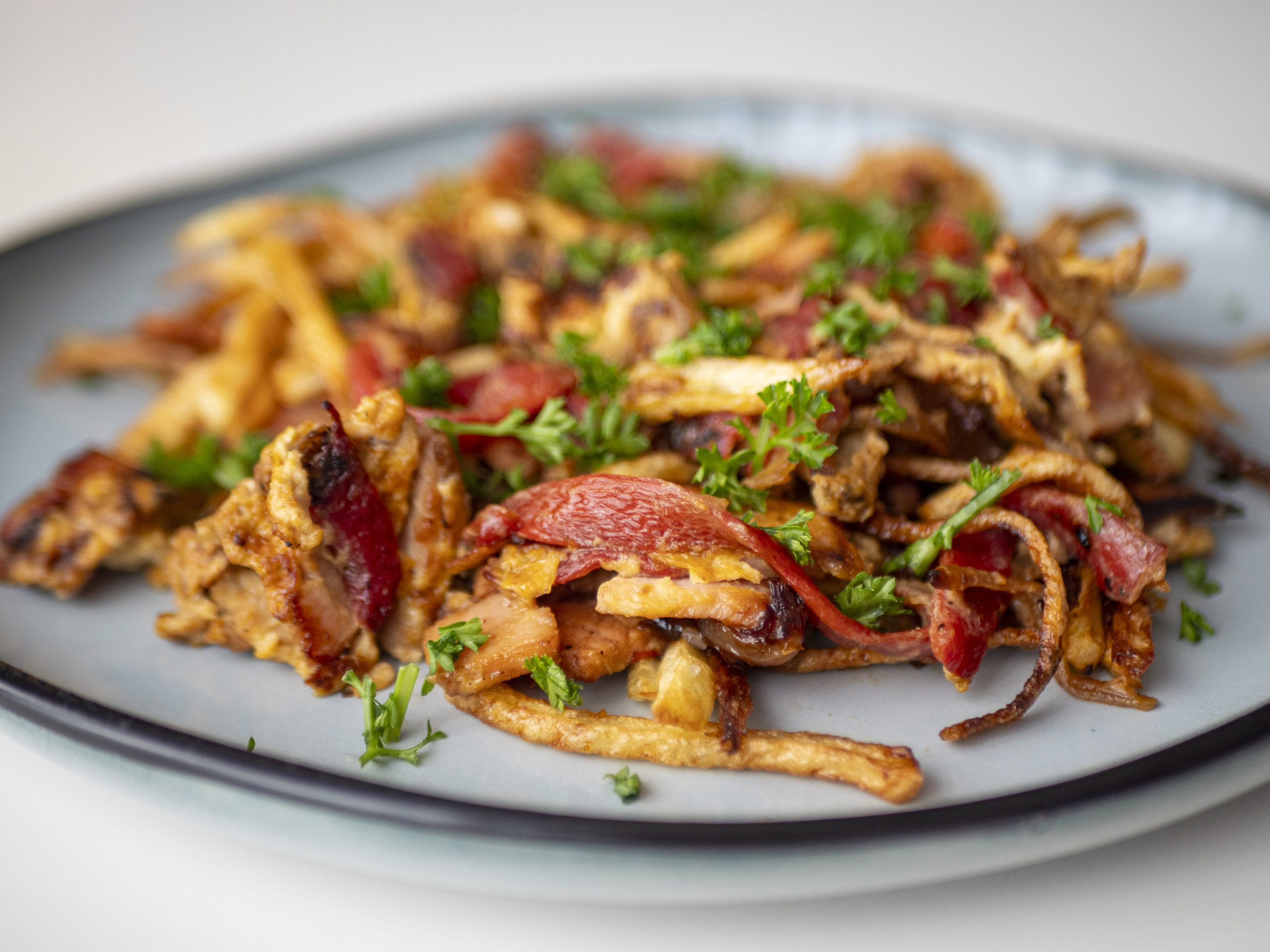 Revuelto Gramajo, Pour faire du nouveau avec les restes