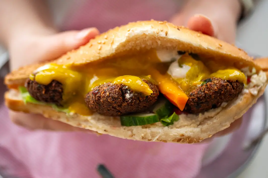 Le Sandwich Falafel Irakiens, il ne déçoit pas