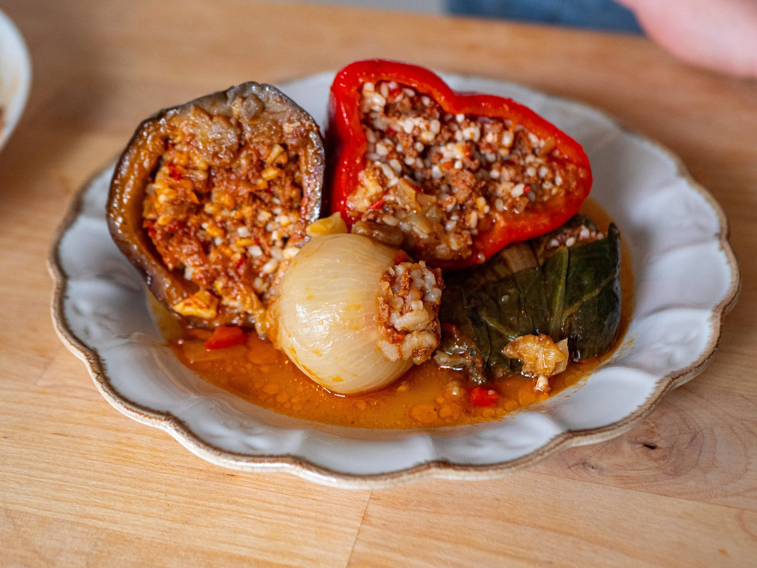 Dolma irakienne : la recette aux légumes farcis, riz et viande