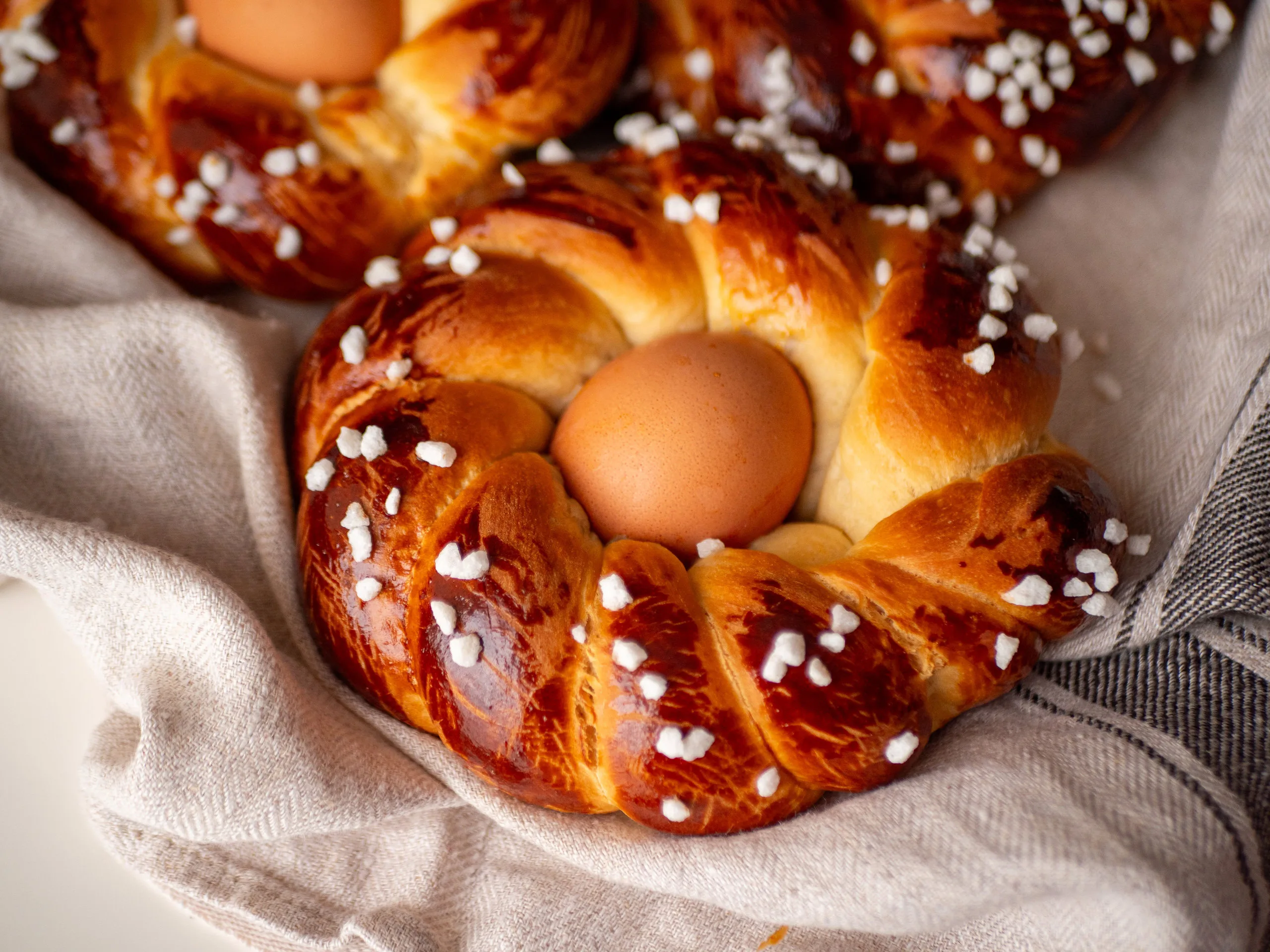 Les hniwnet, des petits pains tressés Algériens