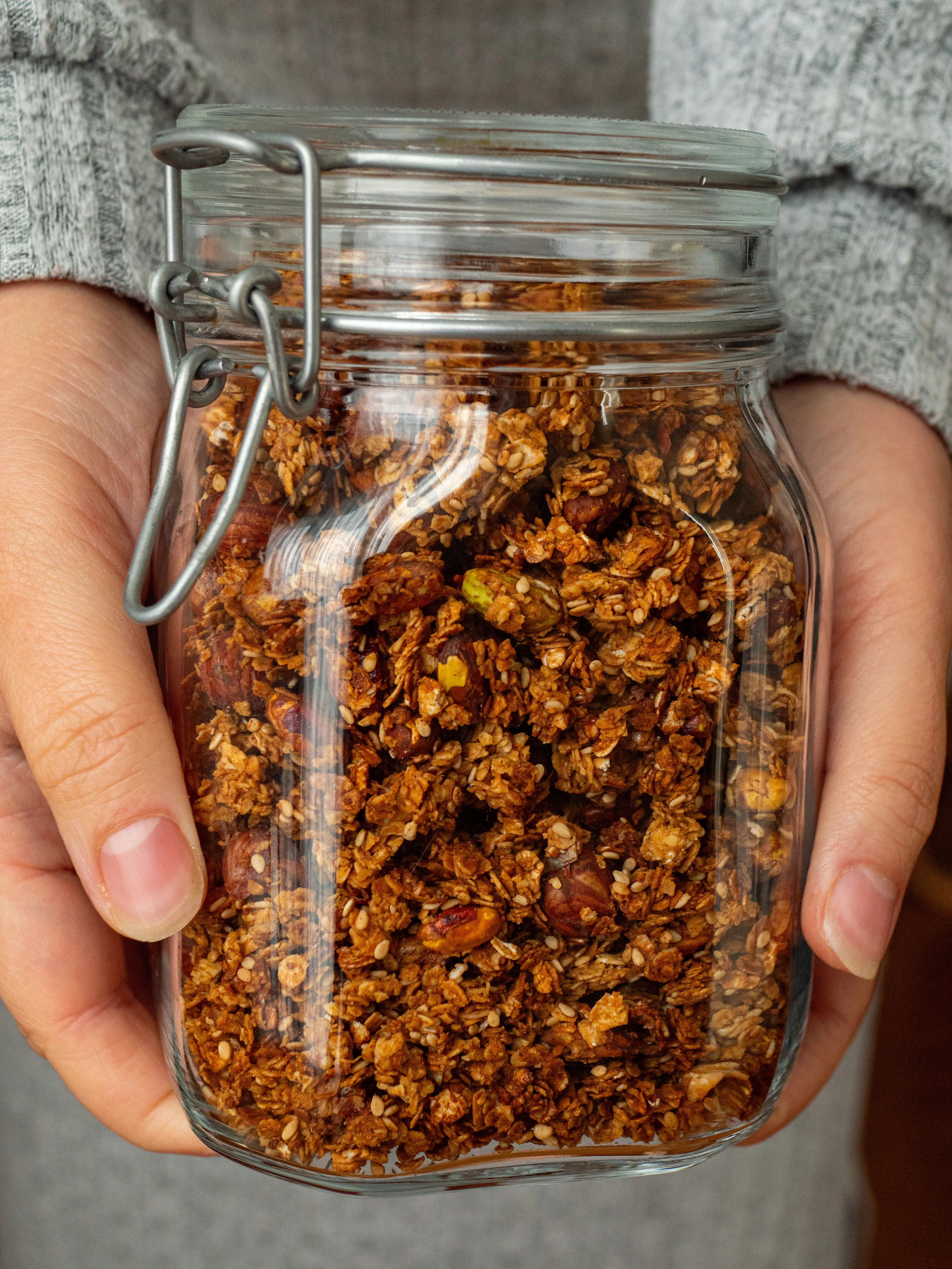Recette de Granola à la mélasse de dattes : sain, gourmand et parfumé