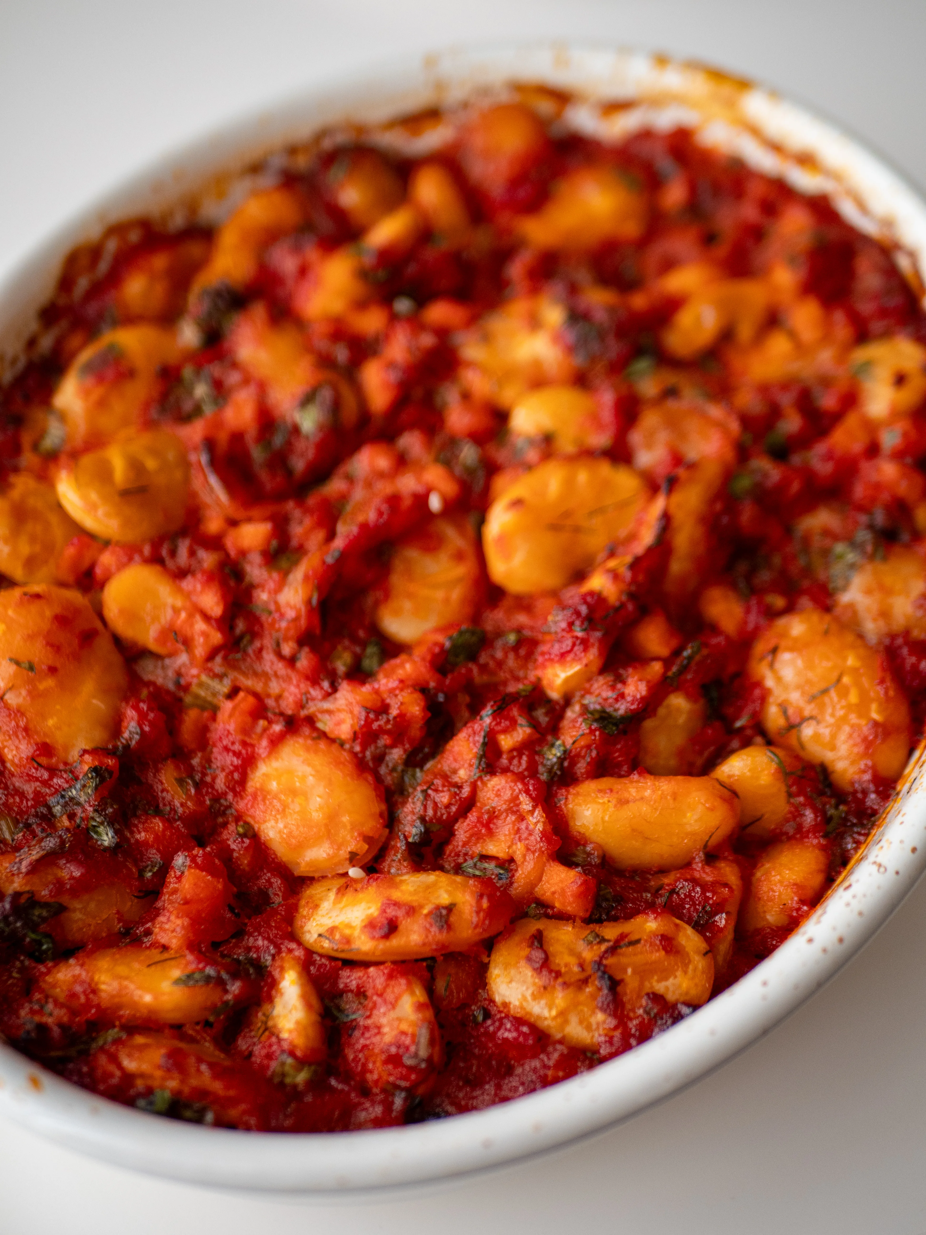 Gigantes Plaki — La recette traditionnelle des haricots géants grecs fondants à la tomate