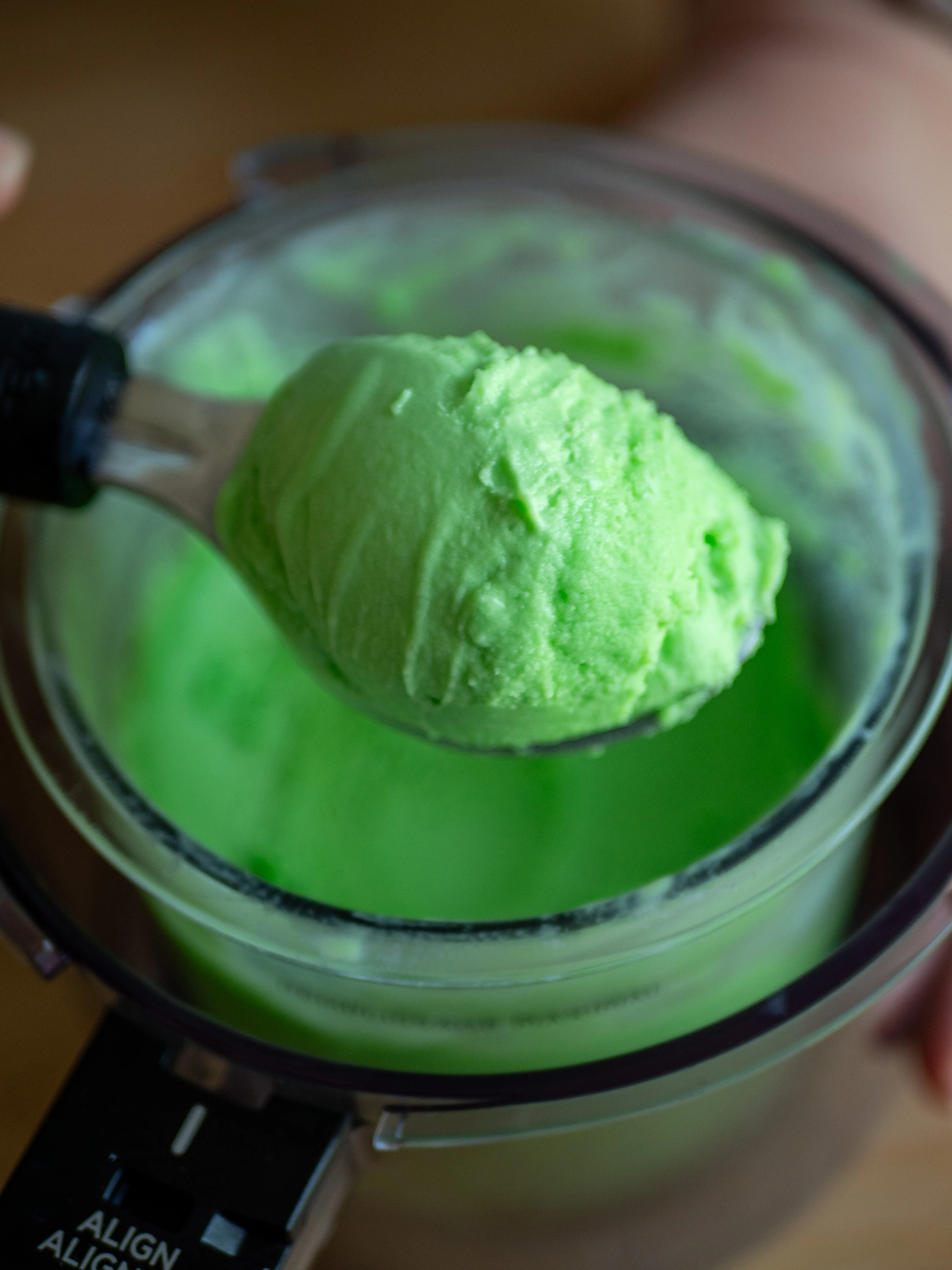 Crème glacée jackfruit pandan au Ninja Creami : recette facile et ultra crémeuse