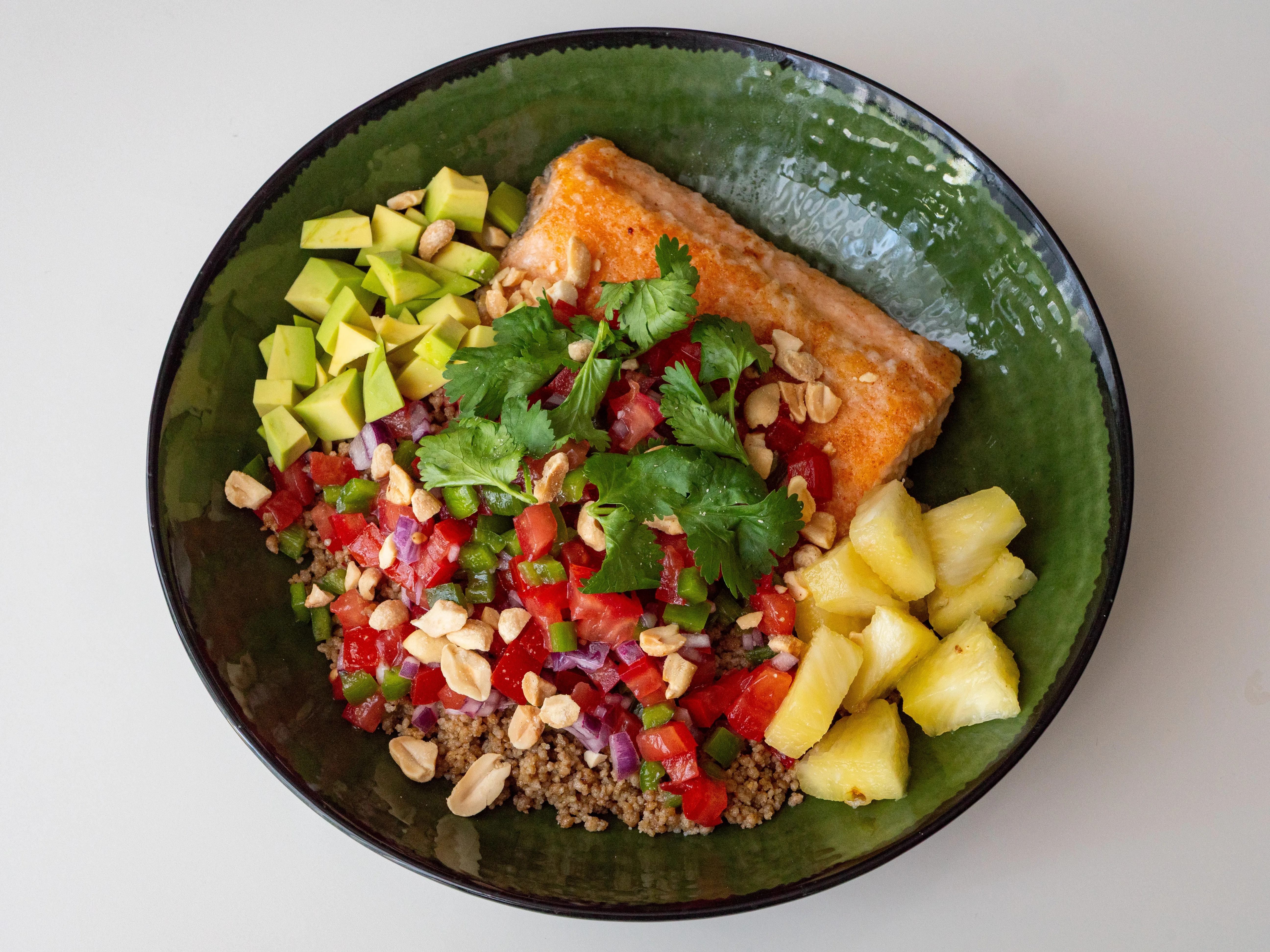 Crispy garba trout: the attiéké bowl that will wake up your lunchboxes
