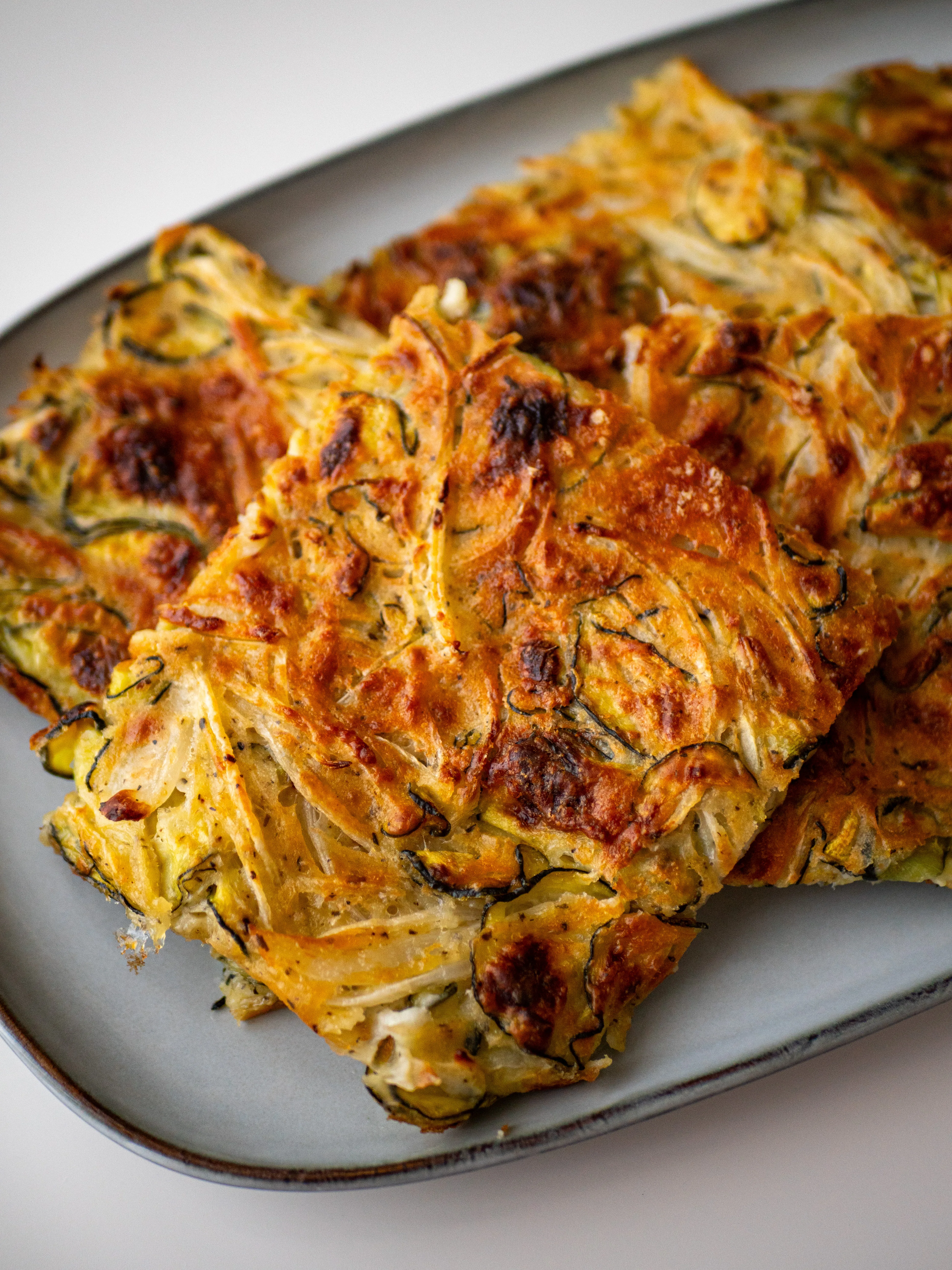 Scarpaccia de courgettes : la recette toscane ultra croustillante qui change de la quiche